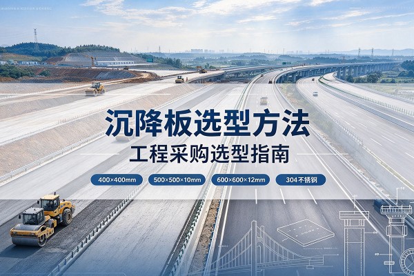 舒城沉降板选择方法