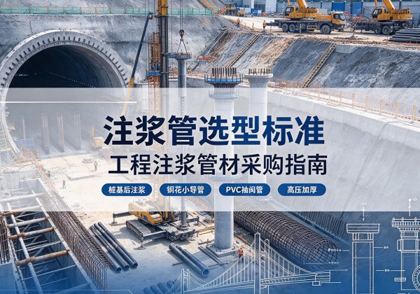 舒城注浆管选型标准
